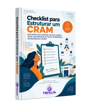 Mockup do material Checklist para Estruturar um CRAM, do Capacita Nexus.
