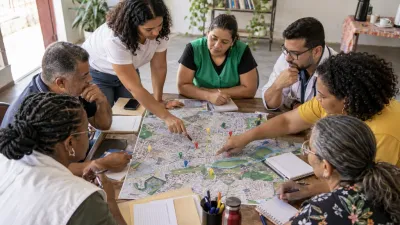 Imagem ilustrativa: Representantes de serviços articulam a rede em mapa municipal