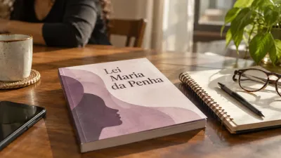 Imagem ilustrativa: Livro de referência sobre a Lei Maria da Penha